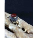 Carneol Handmade Silver 925 Ring from India