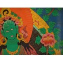 Green Tara Thangka