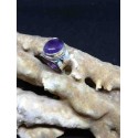 Amethyst Handmade Silver 925 Ring from India