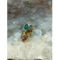 Aventurine Brass Handmade Ring From India