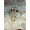 Amethyst Brass Handmade Ring From India