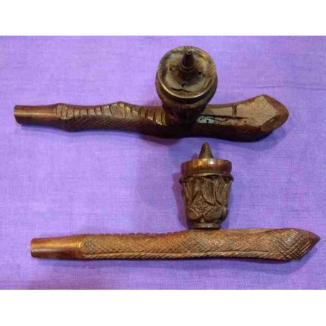 Wooden Pipe 16cm