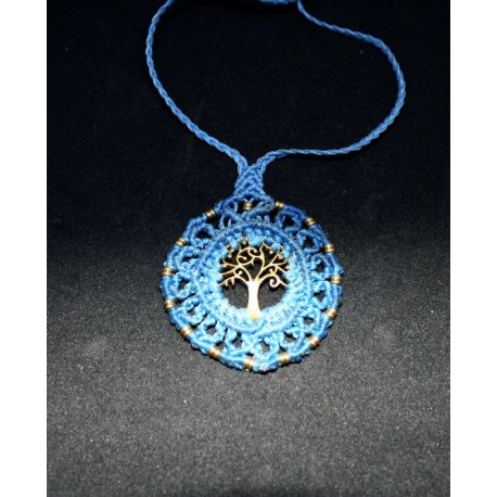 Macrame Necklace Tree of Life