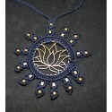Macrame Necklace Lotus