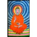 Lord Buddha Βatik Painting from India.