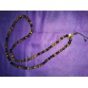 Tiger Eye Crystal Mala Necklace from Nepal