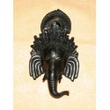 Lord Ganesha Resin Mask From Nepal