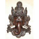 Lord Ganesha Resin Mask From Nepal