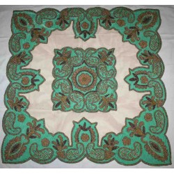 Handmade Embroidery Set of 4 From India