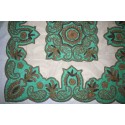 Handmade Embroidery Set of 4 From India