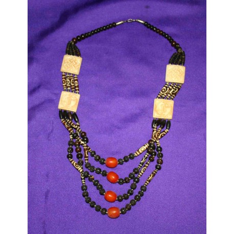 Bone Necklace from Nepal