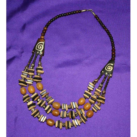 Bone Necklace from Nepal