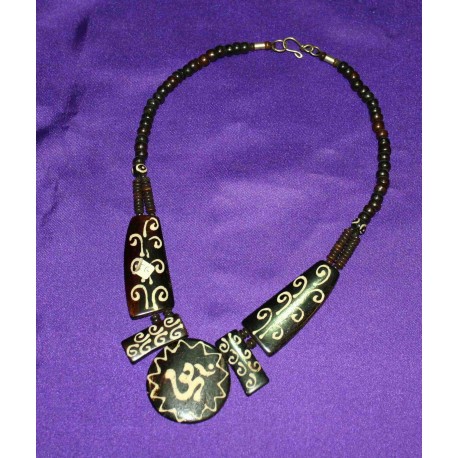 Bone Necklace from Nepal