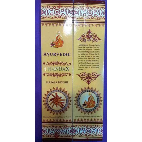 Incense Chandan Ayurvedic by Agarbathi