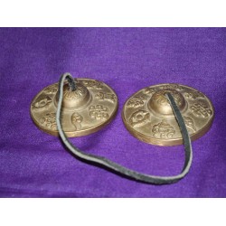 " Ting Sha " Finger Cymbals from Nepal.