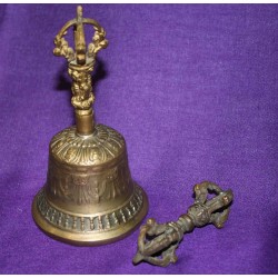 "Ghanta " Prayer Bell with Dorje from Nepal