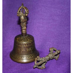 "Ghanta " Prayer Bell with Dorje from Nepal