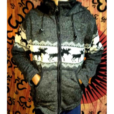 Woolen Jacket from Nepal Size L