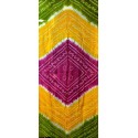 Bandhini TIe n Dye Cotton Scarf from Rajastan India