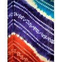 Bandhini TIe n Dye Cotton Scarf from Rajastan India