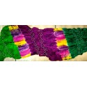 Bandhini TIe n Dye shiny Cotton Scarf from Rajastan India