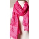 Cotton Scarf ,Prayer , Om from India