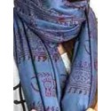 Cotton Scarf ,Prayer , Om from India