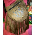 Leather bag from India
