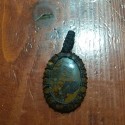 Tiger Eye makrame pendant