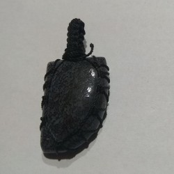 Jasper makrame pendant