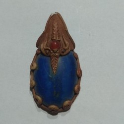 Lapis Lazuli ' Fimo' pendant