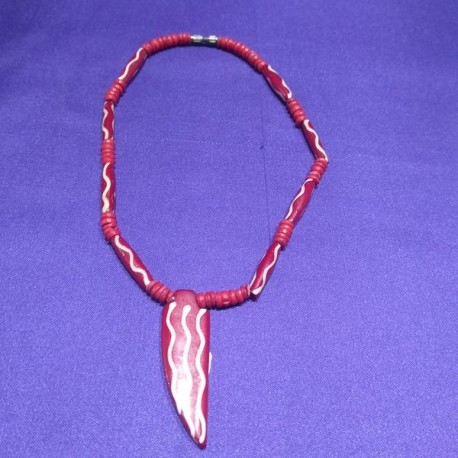 Wooden Necklace from Nepal