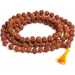 Rudraksha Mala Necklace from Nepal