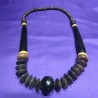 Bone and Wood Necklace from Nepal