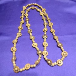 Wood Necklace from Indonesia