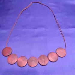 Wood Necklace from Indonesia