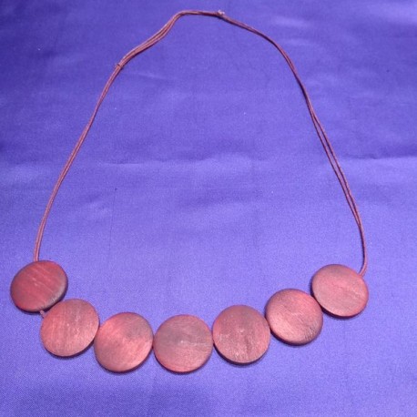 Wood Necklace from Indonesia