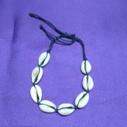 cowrie shell bracelet from Indonesia