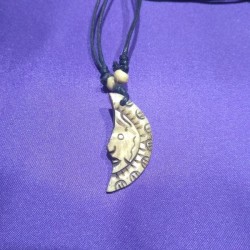 Bone pendant from Nepal