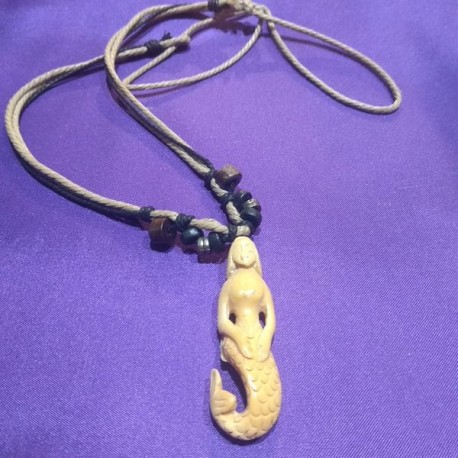 Bone pendant from Nepal