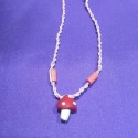 Mushroom Necklace