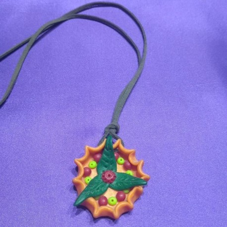 Synthetic clay Pendant