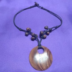 Wooden Necklace from Indonesia