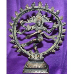 Shiva Nataraja Bronze statue From India