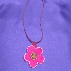 Felt Necklace from Nepal