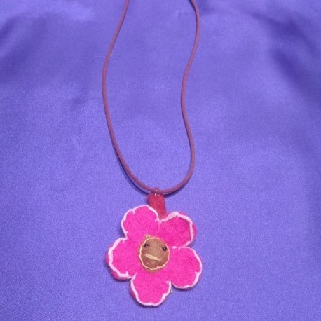 Felt Necklace from Nepal