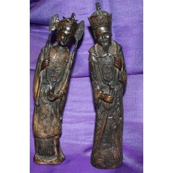 Royal Couple Resin statue From Nepal