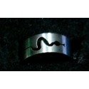 Stainless steel Rings Size 17