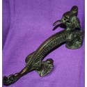 Bronze Dragon door handle statue From Nepal