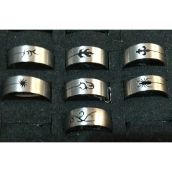 Stainless steel Rings Size 20